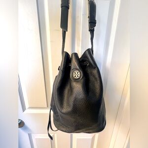Tory Burch Brody Bucket Bag crossbody black leather